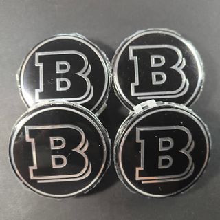 TAPABUJES MERCEDES BRABUS 75mm - EMBLEMAS BRABUS