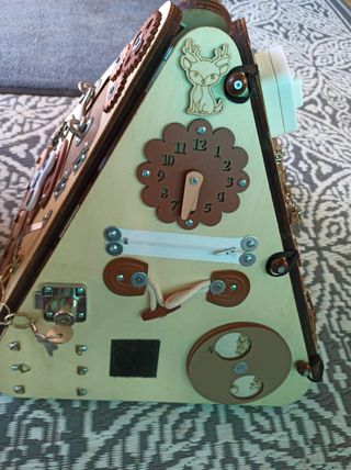 Juguete didáctico de madera