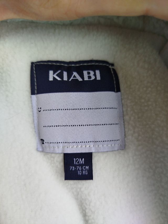 Mono invierno Kiabi 12 meses