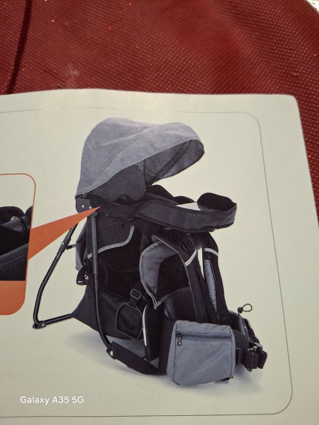 Zaino porta bimbo nuovo con etichetta 