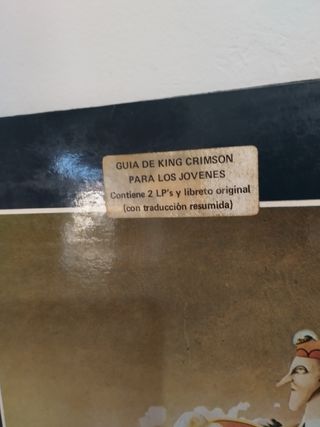 King Crimson Vinilo Guía para Jóvenes