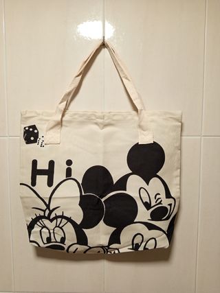 Bolso Disney Mickey Hi Beige