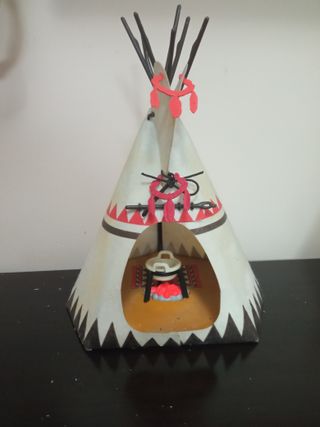 POBLADO INDIO PLAYMOBIL