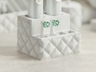 Soporte para 1 o 2 cepillos de dientes