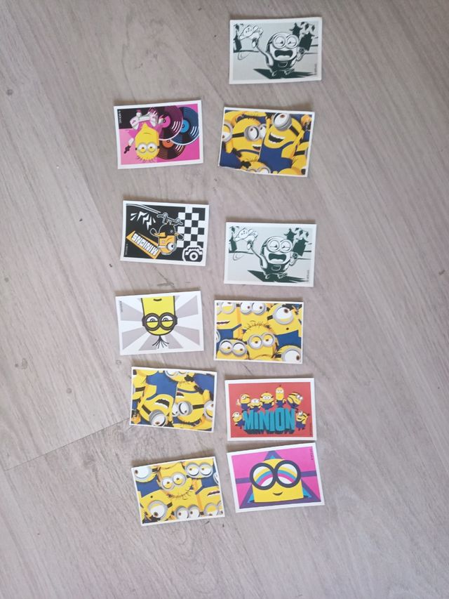 Pegatinas de Minions carrefour