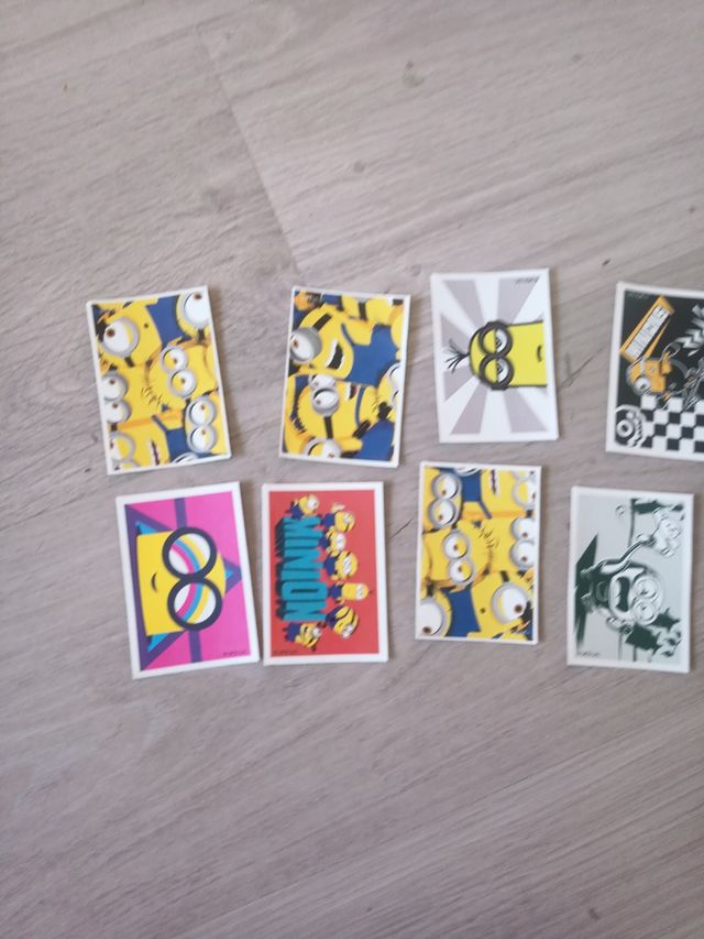 Pegatinas de Minions carrefour