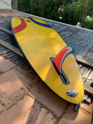 Tabla Surf Retro Single Fin 7'0” Town & Country.