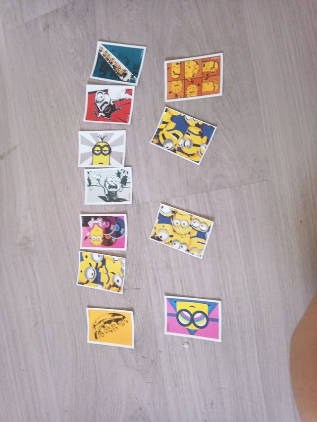 Pegatinas Minions Carrefour