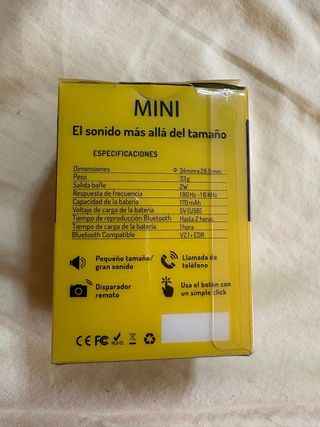Mini Altavoz Bluetooth Tiendas de la estación