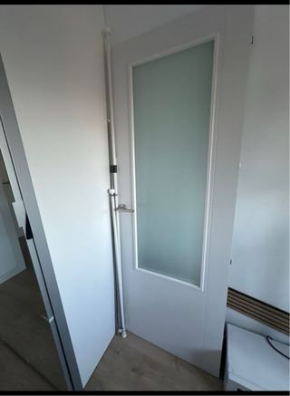 2 Puertas Blancas para Salón