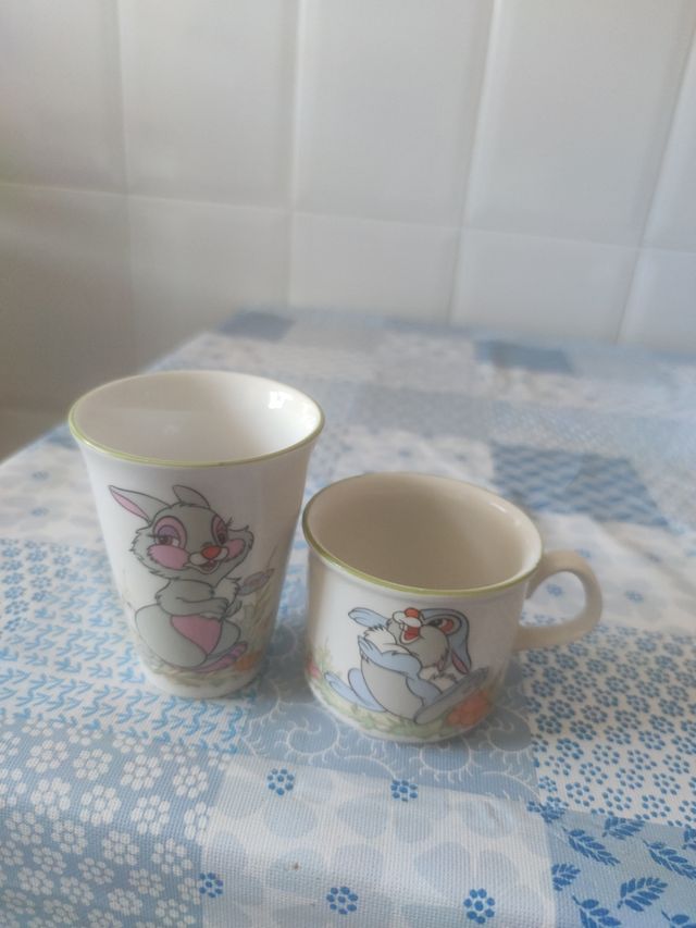 Taza y vaso Disney Bambi