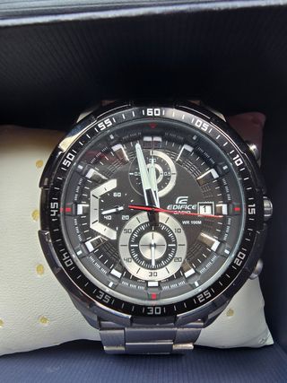 Casio Edifice WR 100M Reloj Cronógrafo no negociab