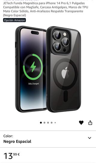 Carcasa iPhone 14 Pro Max MagSafe Negra ESR