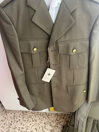 Traje Militar de Gala Verde Oliva