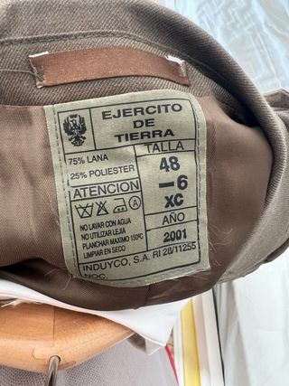 Traje Militar de Gala Verde Oliva