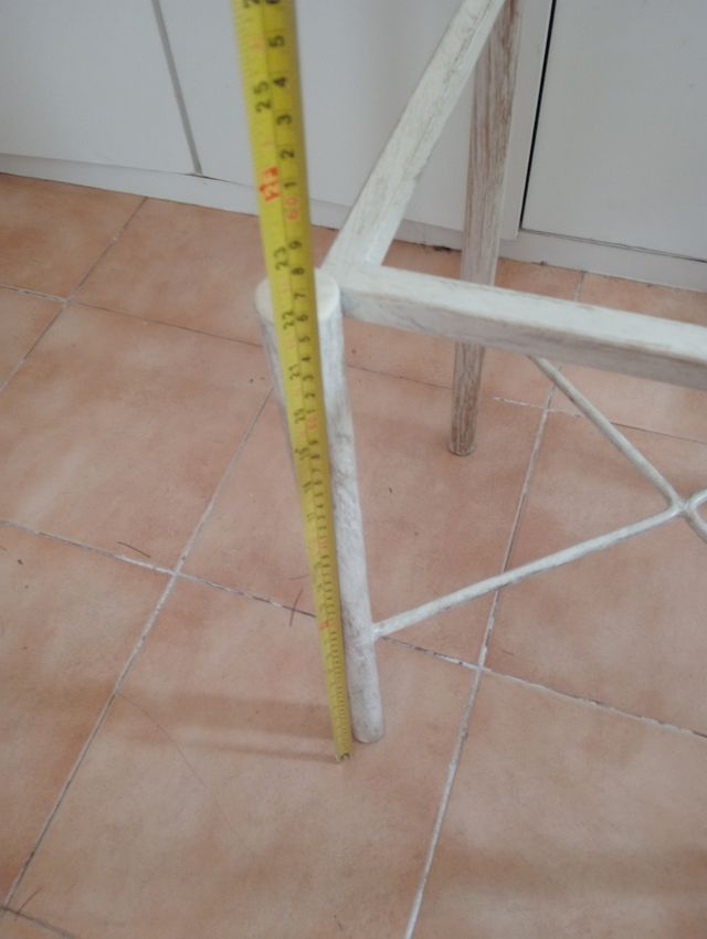 Estructura metálica para mesa