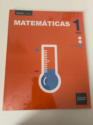 Inicia Matemáticas 1.º ESO. Libro del alumno