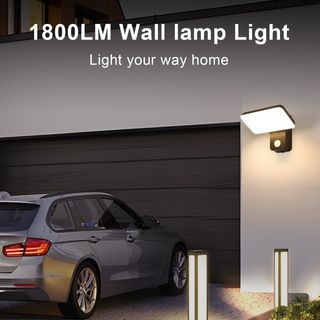 Lámpara LED de pared con sensor de movimiento