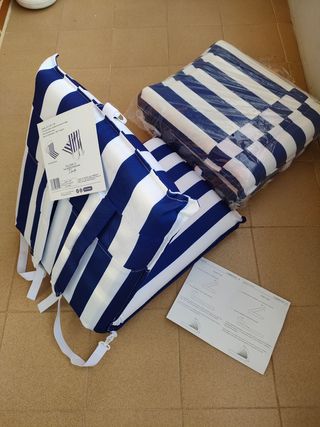 DOS ASIENTOS PLEGABLES SILLA TUMBONA FLAMINGUEO