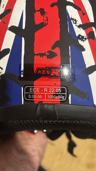 Casco de moto Union Jack