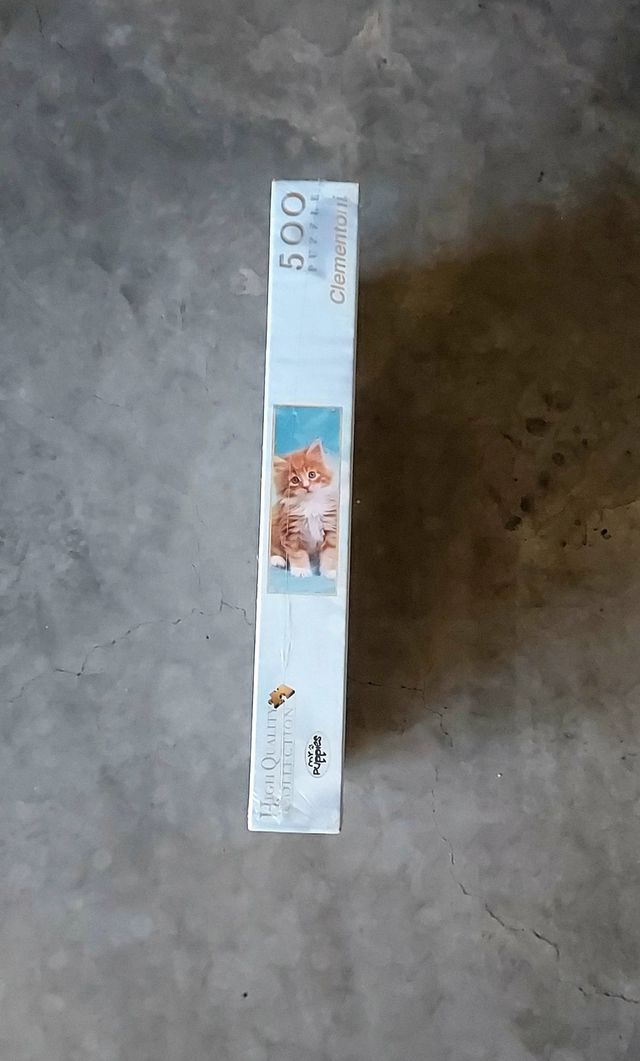 Puzzle Clementoni 500 piezas – Gatito SIN ABRIR