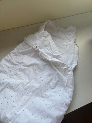 Saco dormir bebé Cotton Juice blanco