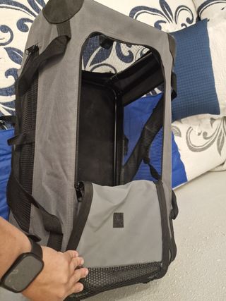 Transportín para perro plegable