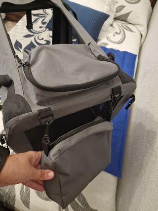 Transportín para perro plegable