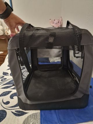 Transportín para perro plegable