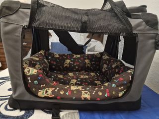 Transportín para perro plegable