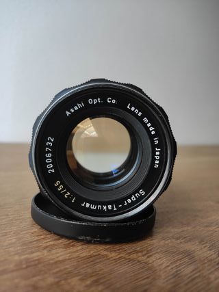 Pentax S1a + Lente Super-Takumar + fotometro + ACC