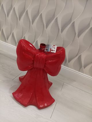 Fiocco natalizio rosso