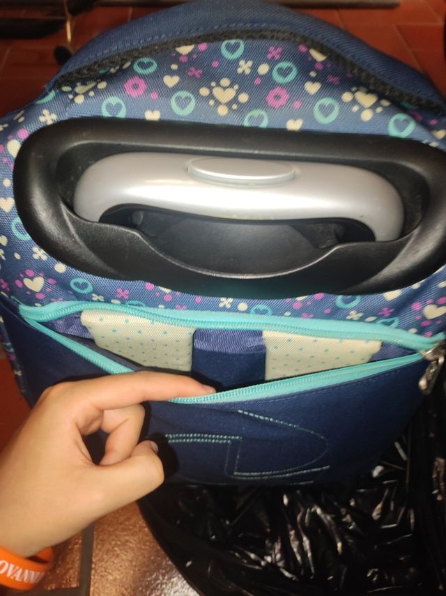 Zaino Invicta trolley fantasia fiori