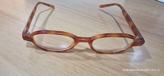 Montura gafas vintage tortuga