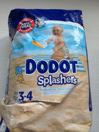 Pañales Dodot Splashers Talla 3-4