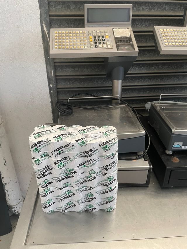 Balanza Bizerba Gris y Negra 2 unidades regalo