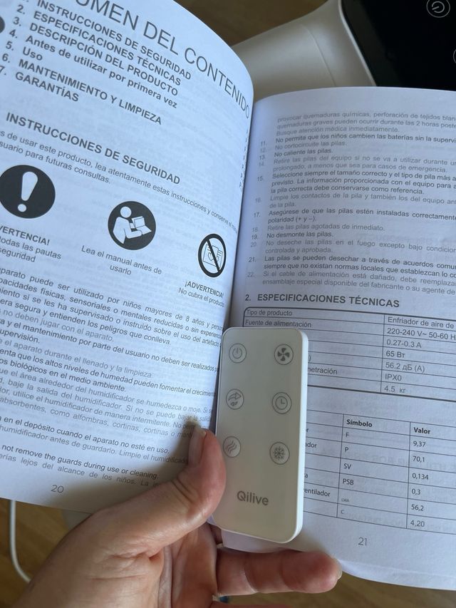 Climatizador Qilive Q.6902 Blanco