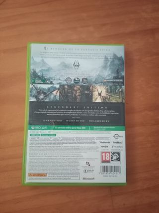 The Elder Scrolls V: Skyrim Legendary Edition Xbox