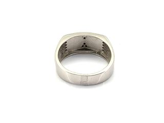 sello plata 925mm con piedra con circonita t. 26 (21,01 mm)
