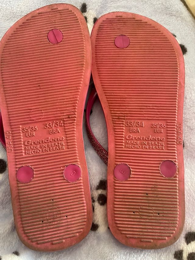 Chanclas Ipanema Niña Rosas con Brillo y lazo.