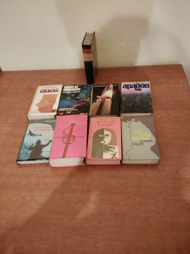 Lote de 9 libros variados