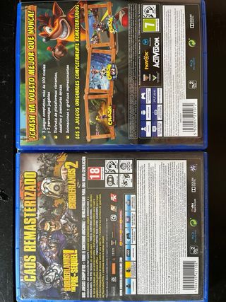 Juegos PS4 15€/unidad
