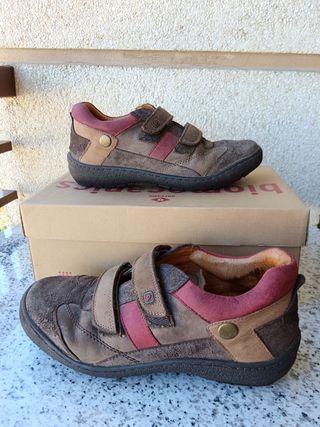 Zapatos Garvalín Biomecanics Piel Marrón