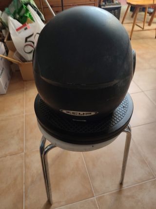 Casco de moto Zeus negro