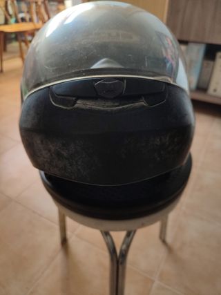 Casco de moto Zeus negro