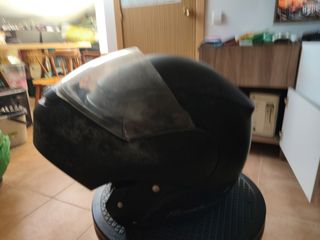 Casco de moto Zeus negro