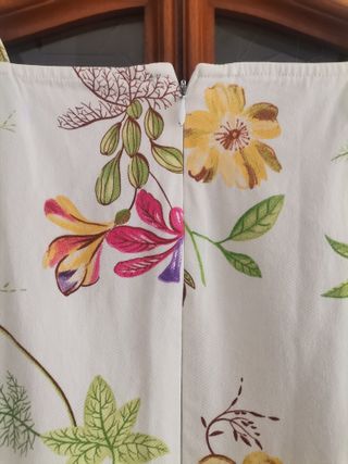 Vestido floral blanco