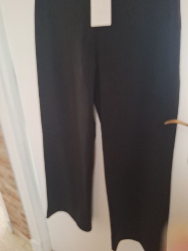 Pantalón Zara Antelina Negro Talla M/L