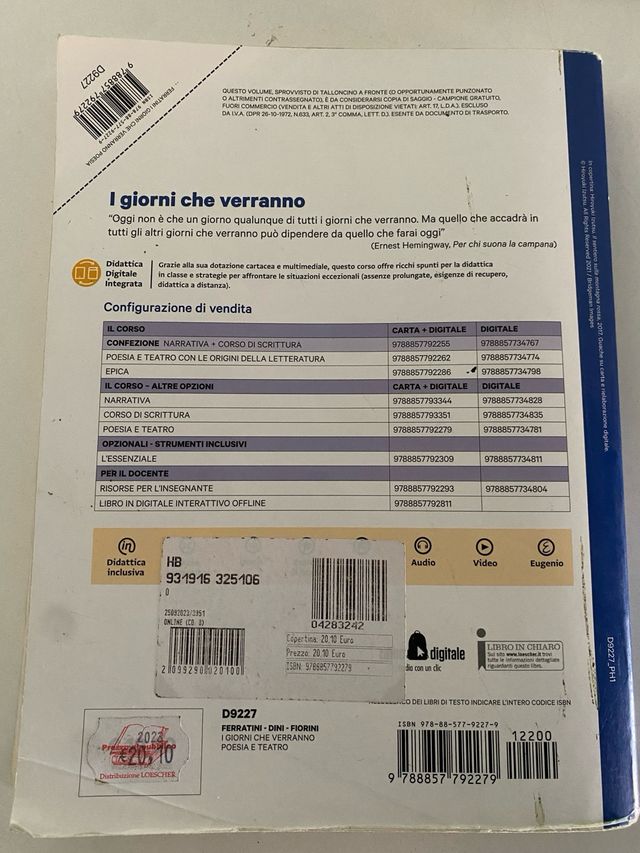 I Giorni Che Verranno. Poesia E Teatro. Per Le ...