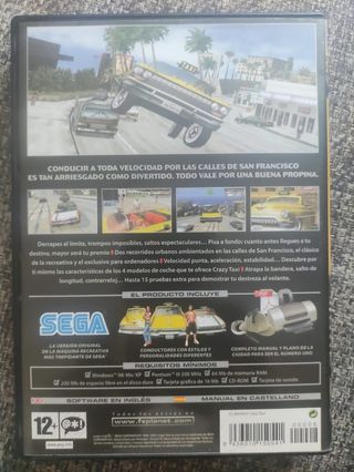Videojuego Crazy Taxi PC CD-ROM Sega